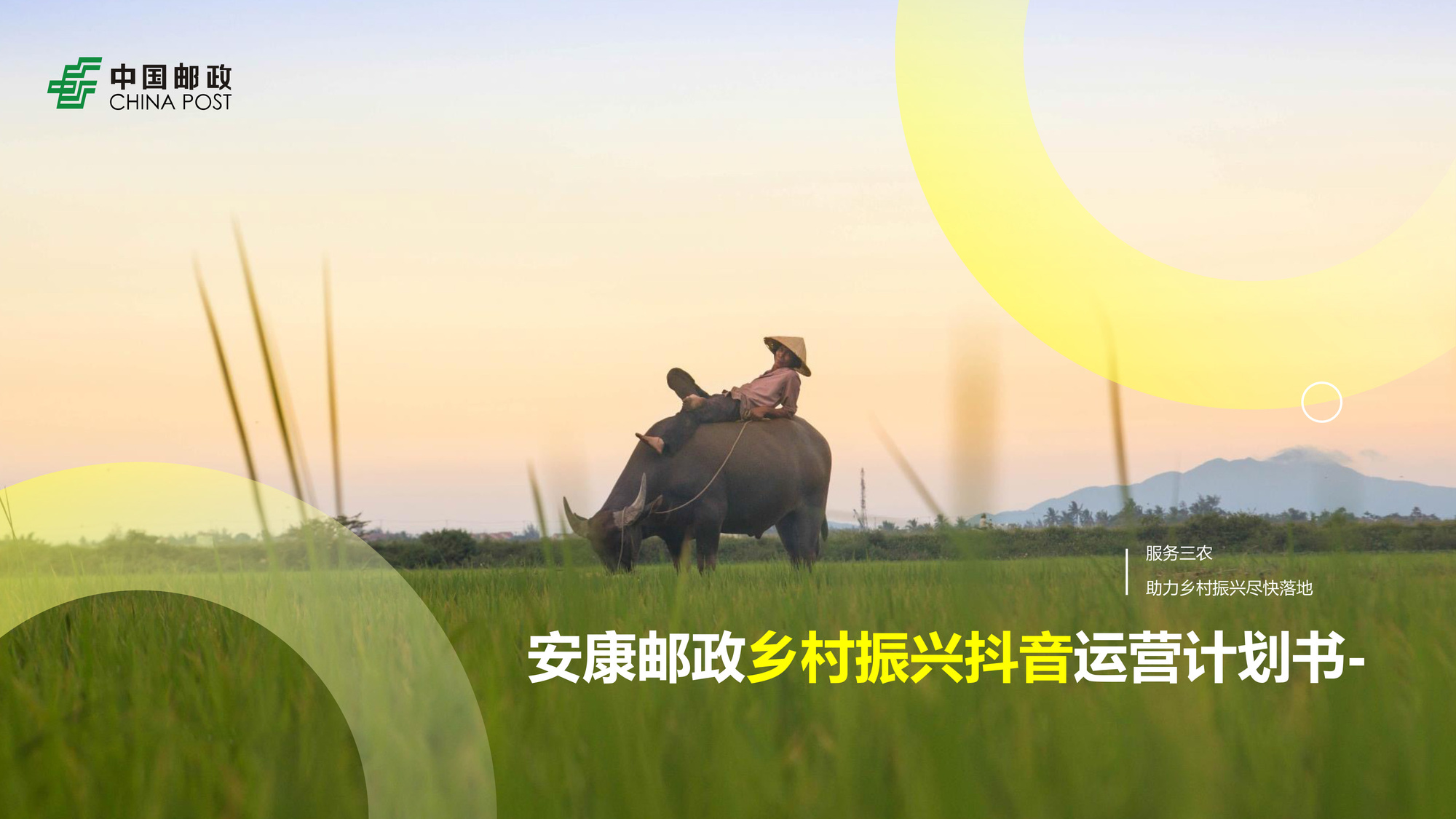 打造安康邮政乡村振兴抖音平台