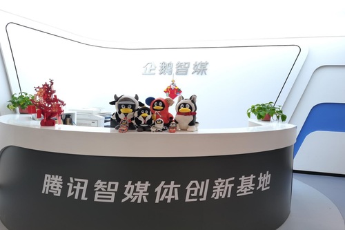 省委统战部领导一行莅临企鹅智媒进行实地参观调研